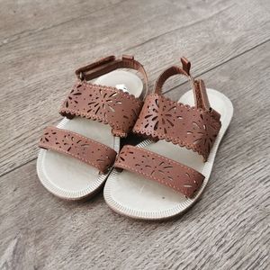 2/$20 Oshkosh B'gosh toddler girls sandals size 6